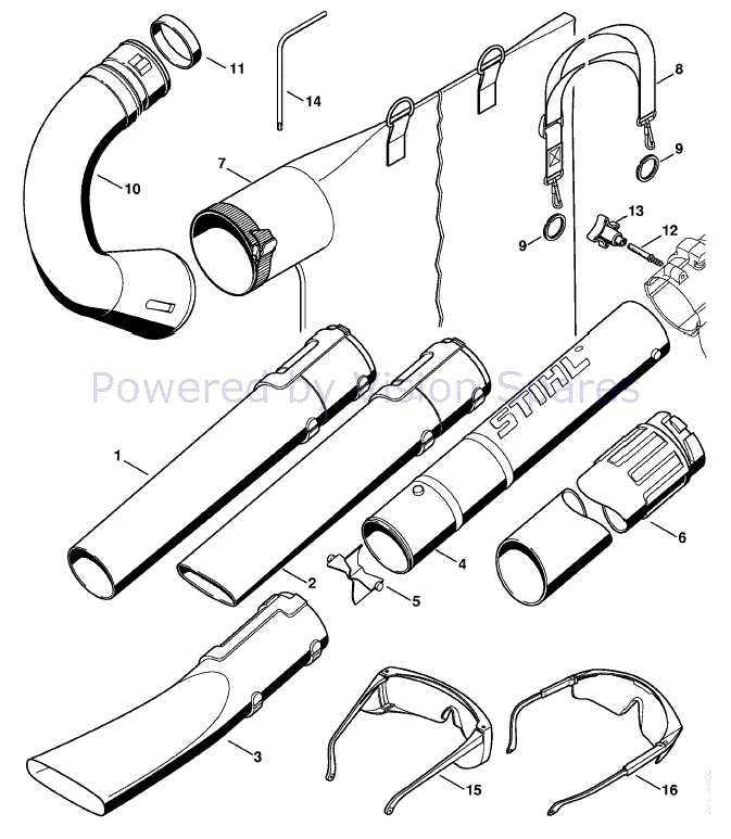 stihl bg 55 parts diagram