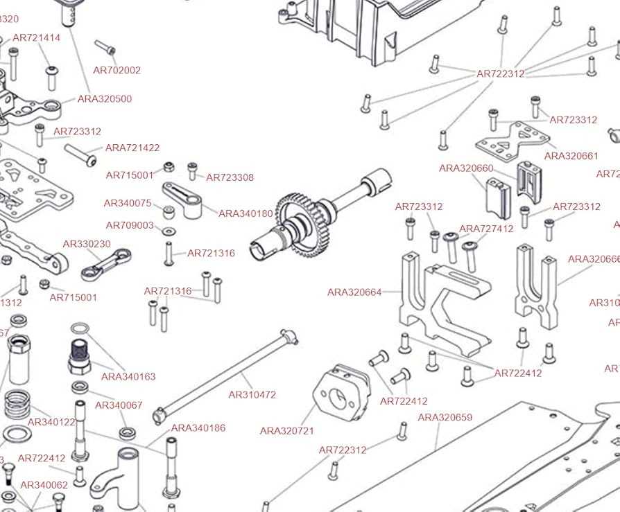 arrma limitless parts diagram