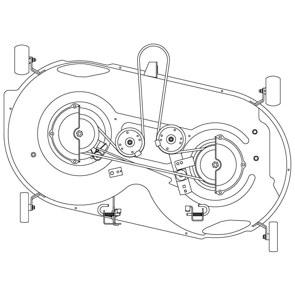 troy bilt bronco riding mower parts diagram