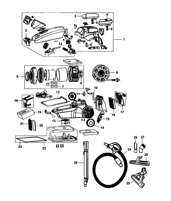 hoover sh40070 parts diagram