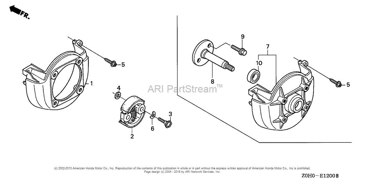 2002 honda rancher 350 parts diagram