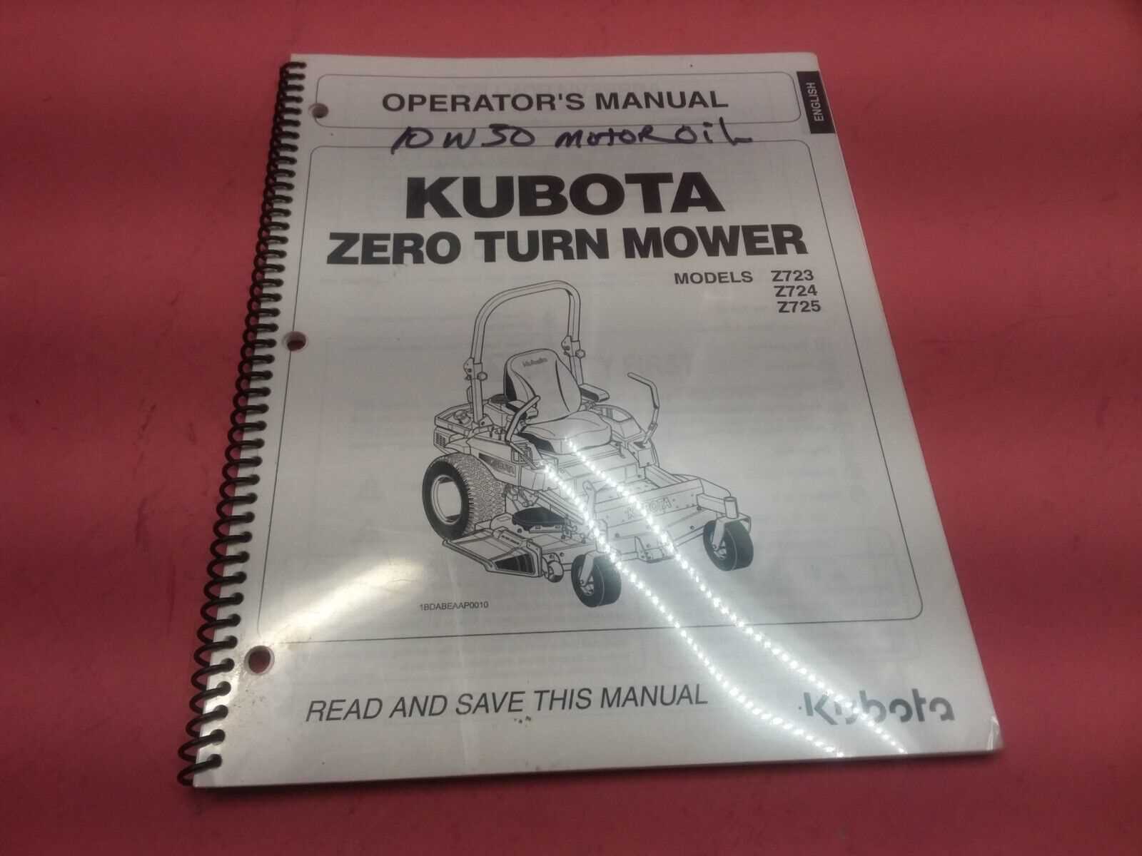 kubota z122r parts diagram