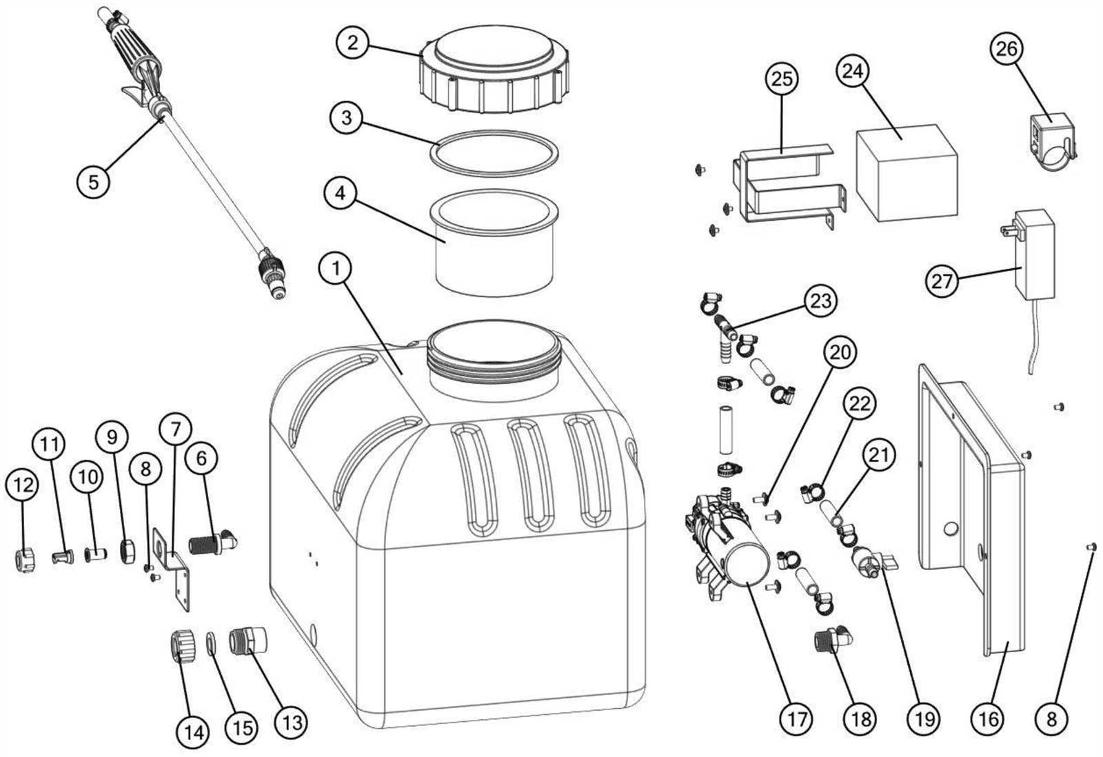 husky 20 gallon air compressor parts diagram