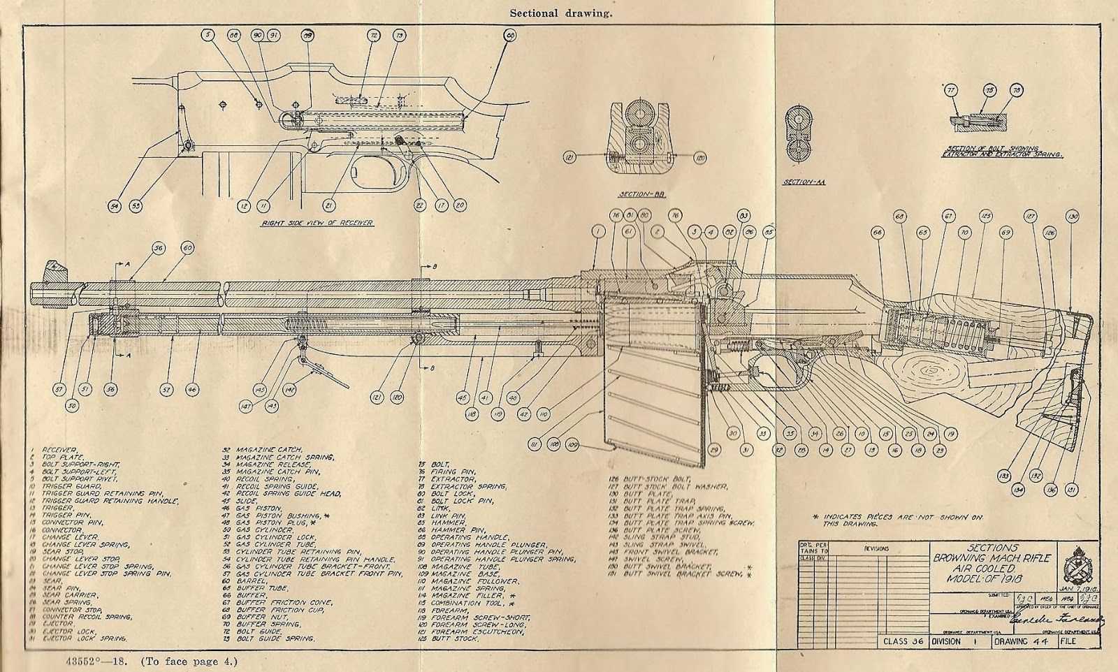 browning bar parts diagram