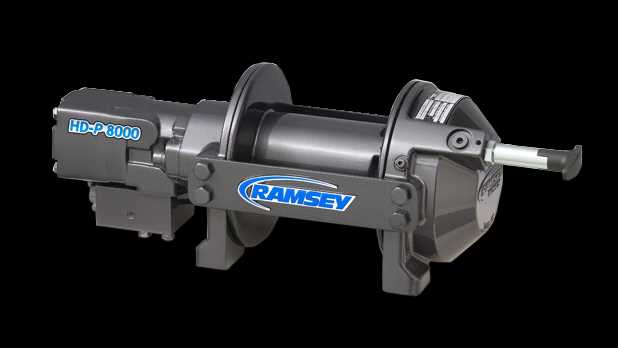 ramsey hydraulic winch parts diagram