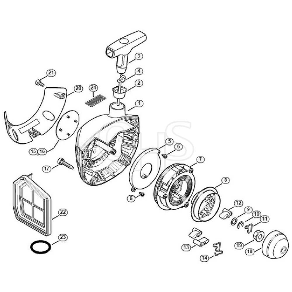 stihl fs 360 c parts diagram