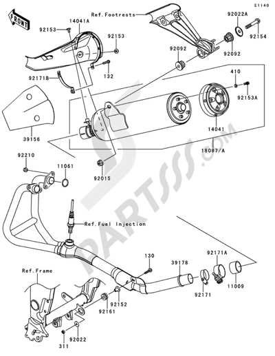 2009 kawasaki ninja 250r parts diagram