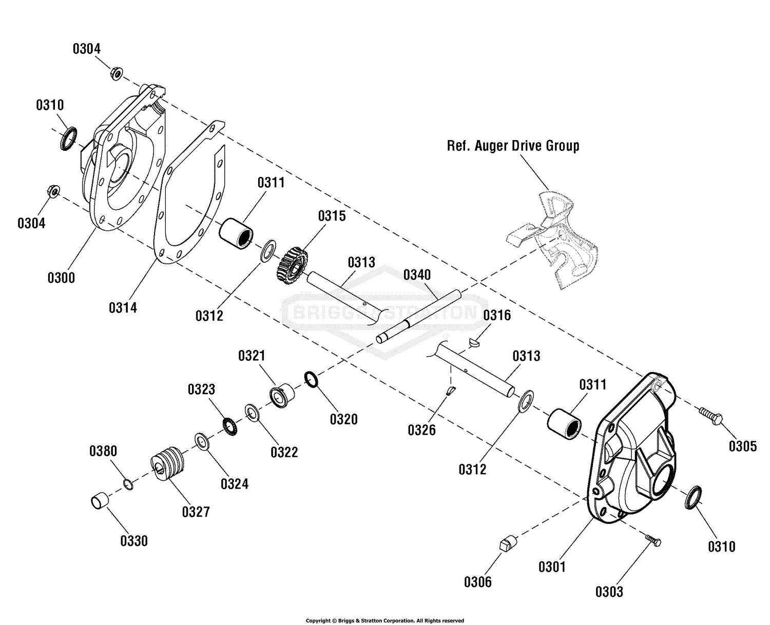 30 inch yardworks snowblower parts diagram