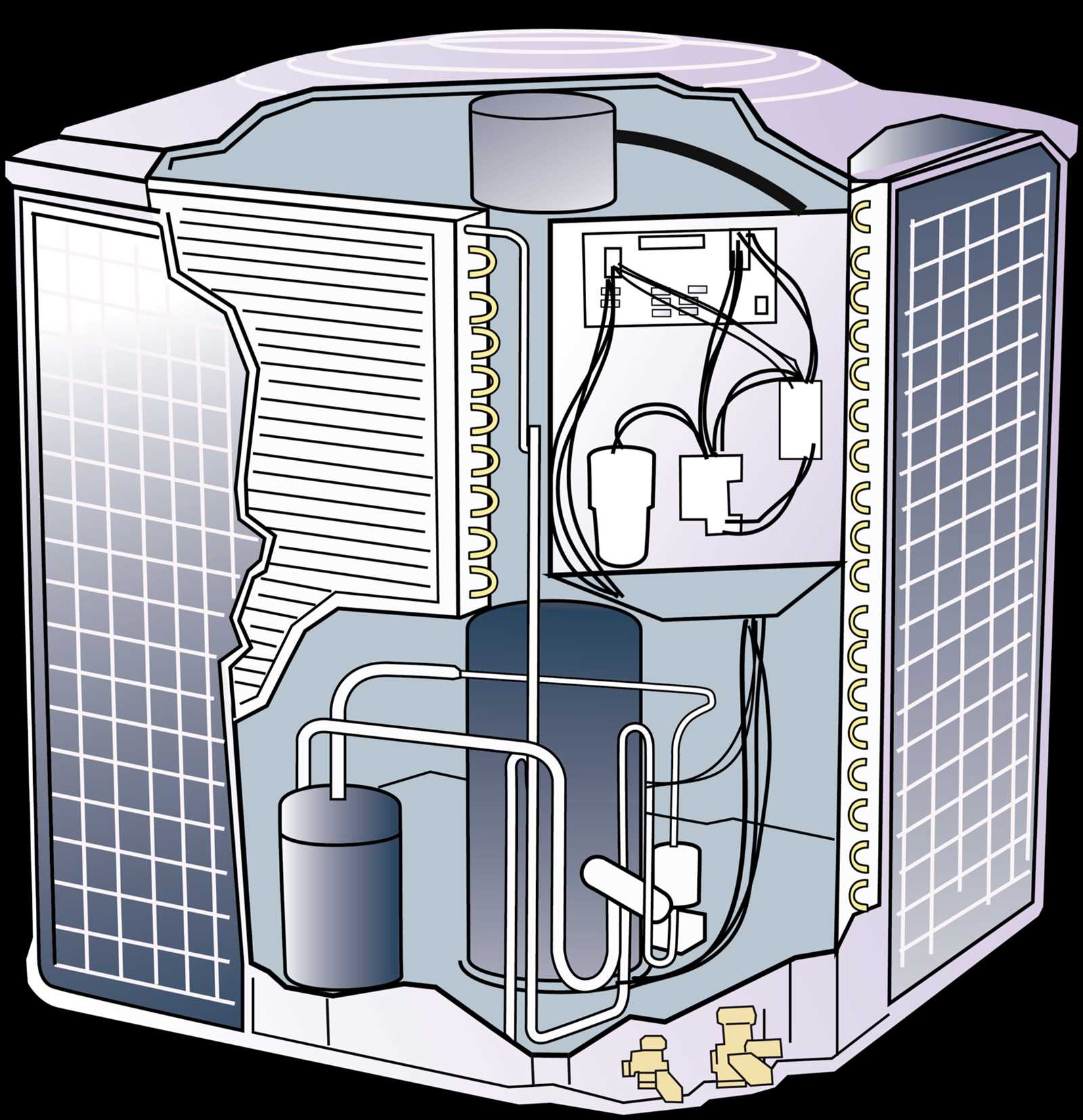 heat pump parts diagram