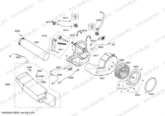 bosch nexxt 500 parts diagram