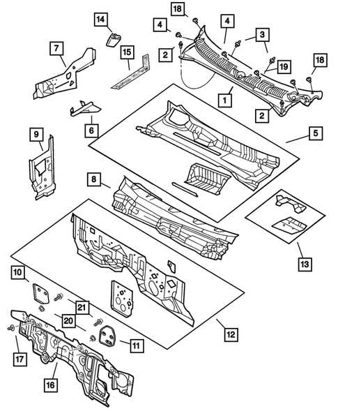 2003 dodge dakota parts diagram