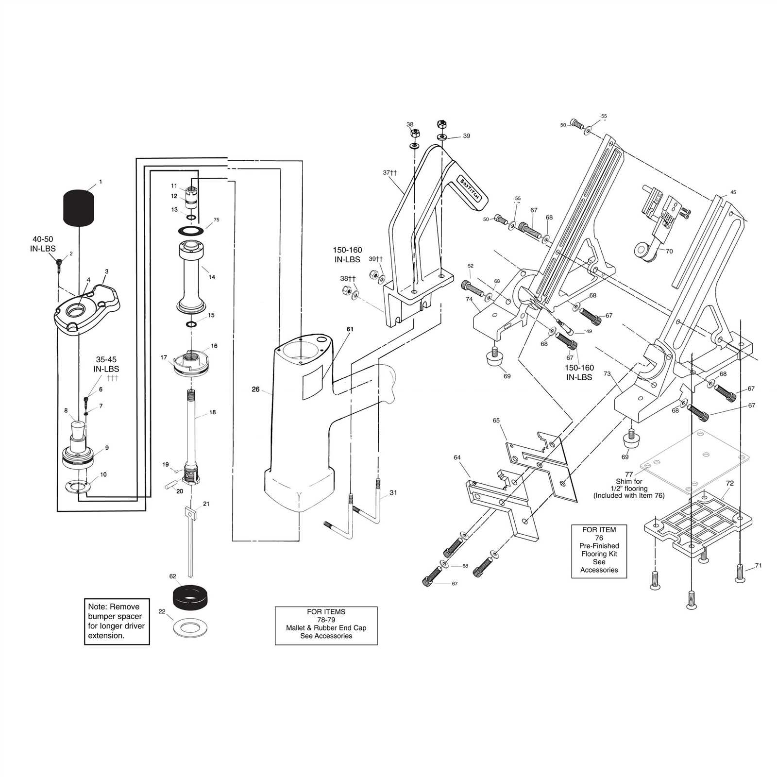 crown pallet jack pth50 parts diagram