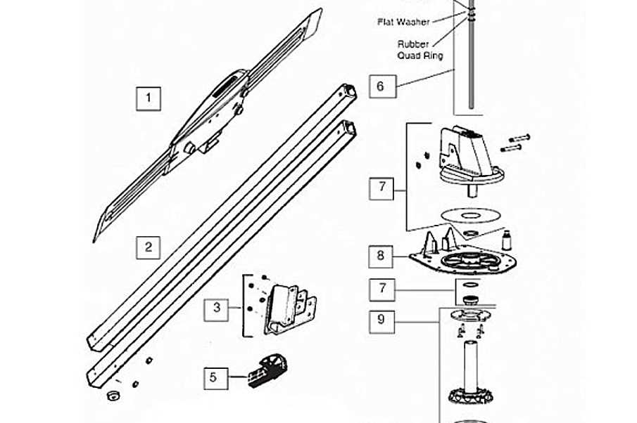 tv antenna parts diagram