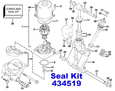 power trim model 150 parts diagram