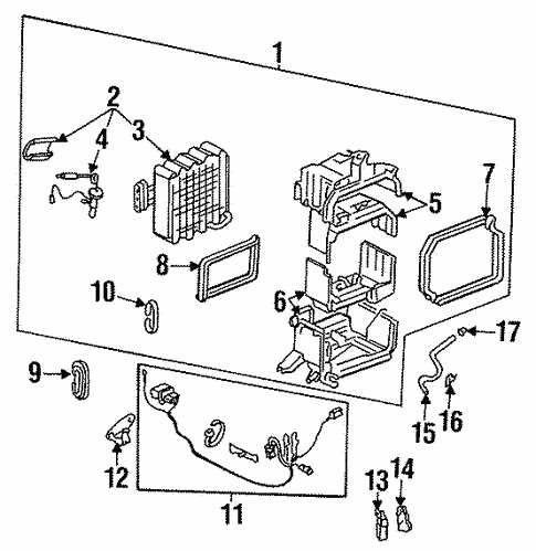 1996 honda civic parts diagram