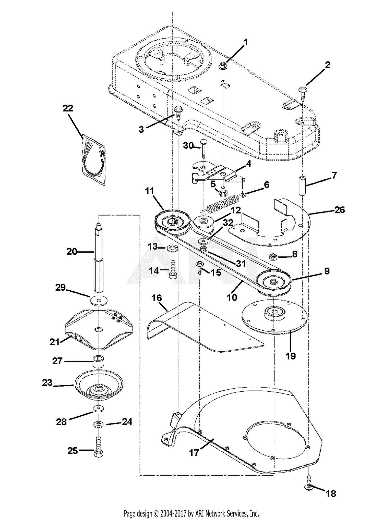 craftsman weed trimmer parts diagram