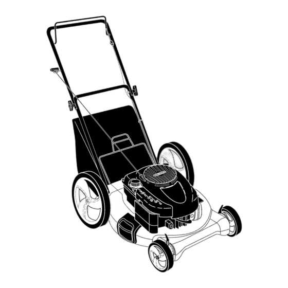 craftsman push mower parts diagram