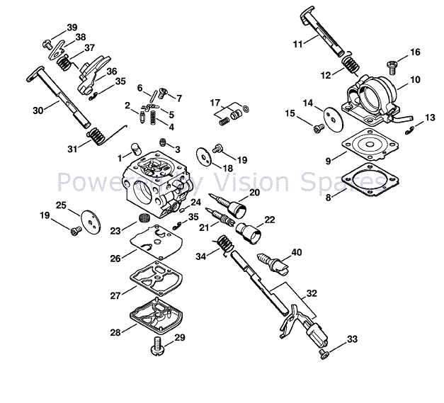 ms181 parts diagram