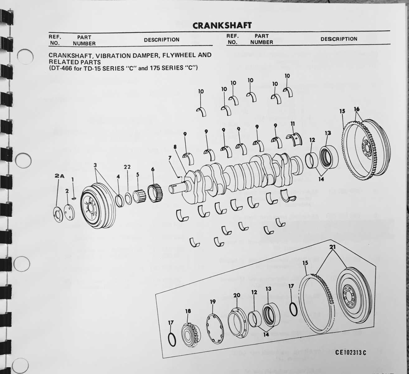 dt466e parts diagram