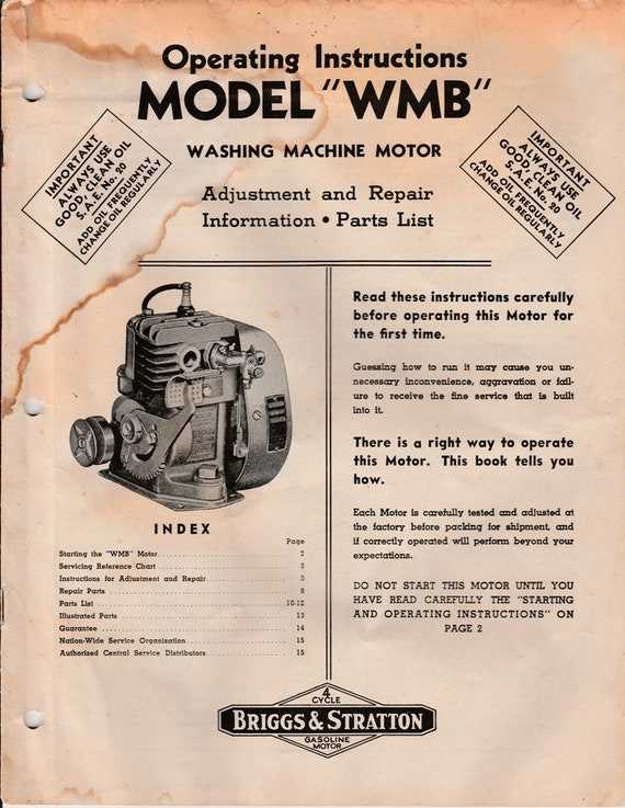 briggs and stratton parts diagram pdf