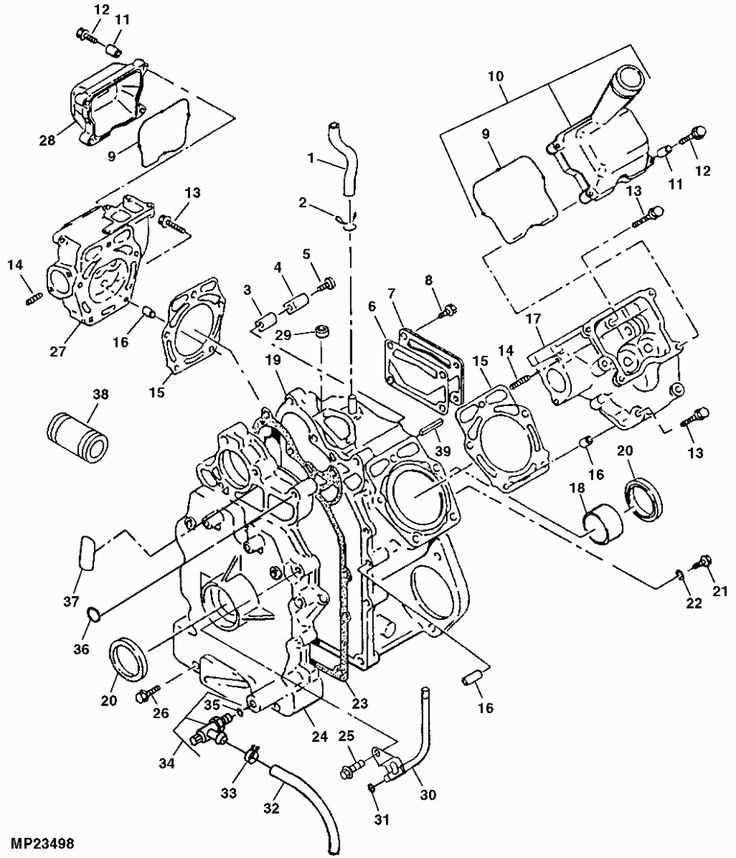 john deere 425 parts diagrams