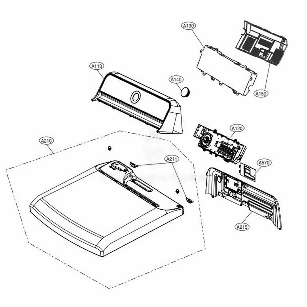 lg dryer parts diagram