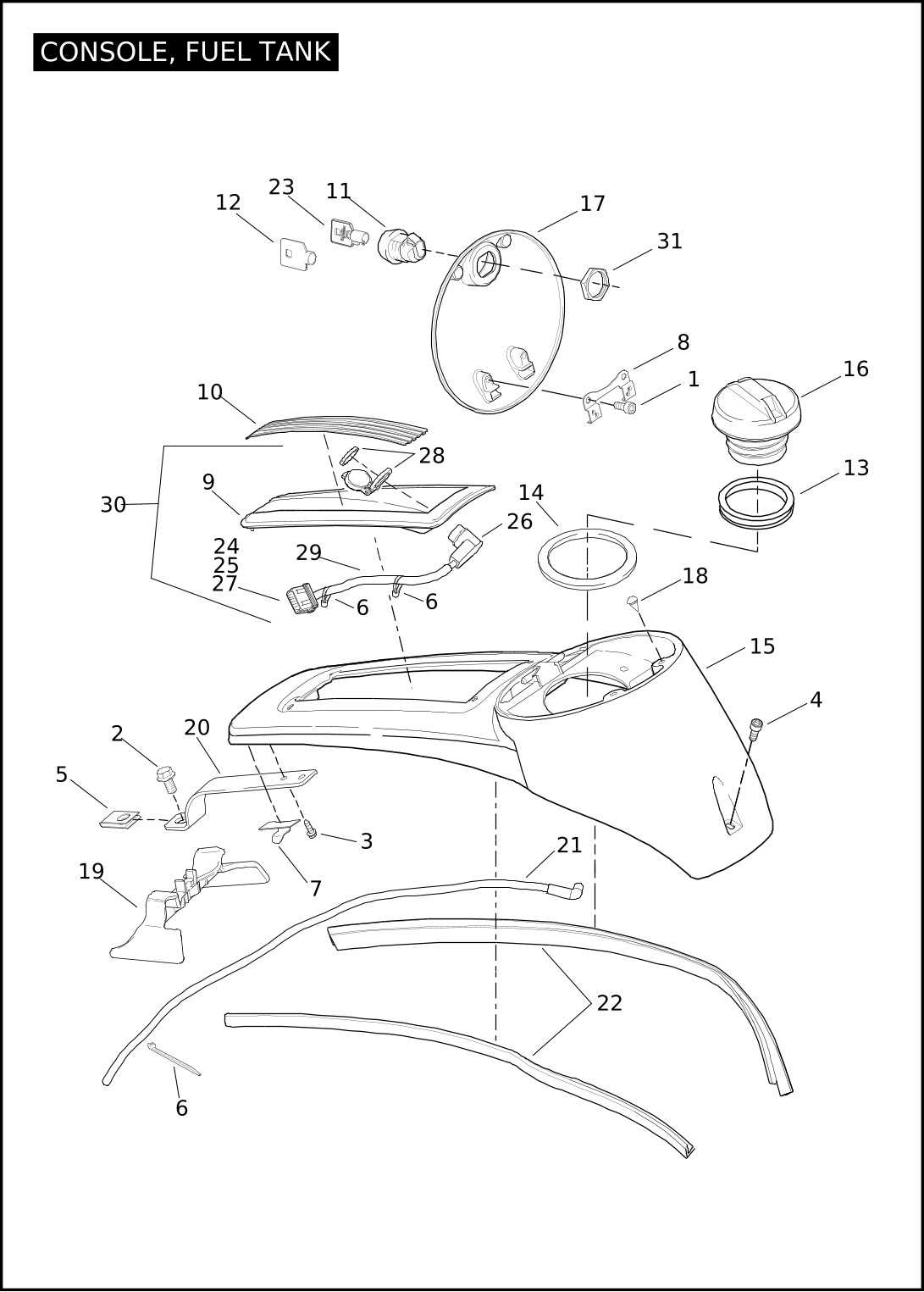 harley starter parts diagram