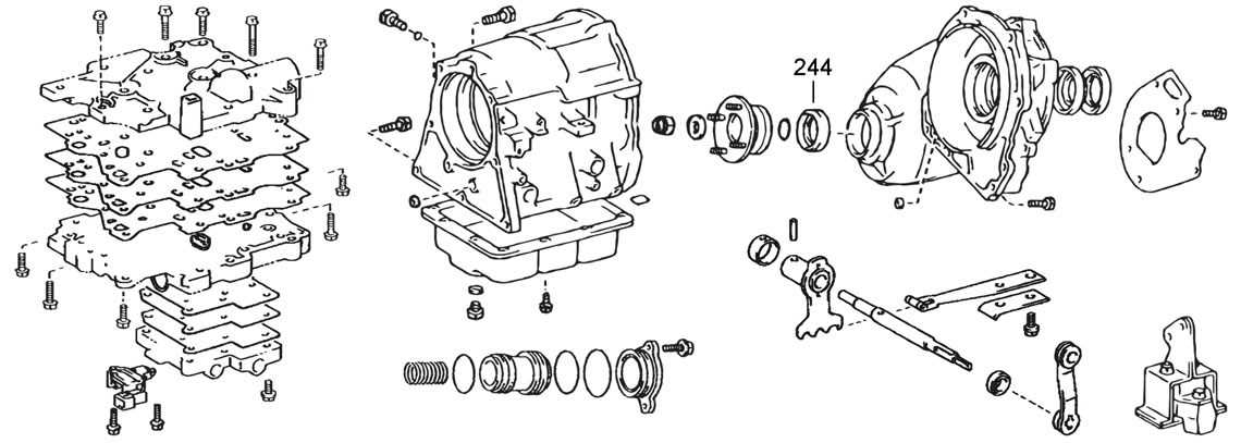 transfer case parts diagram