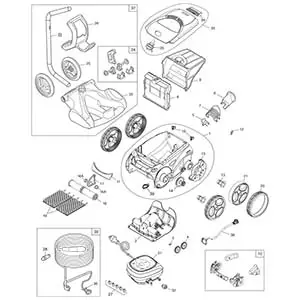 polaris p955 parts diagram