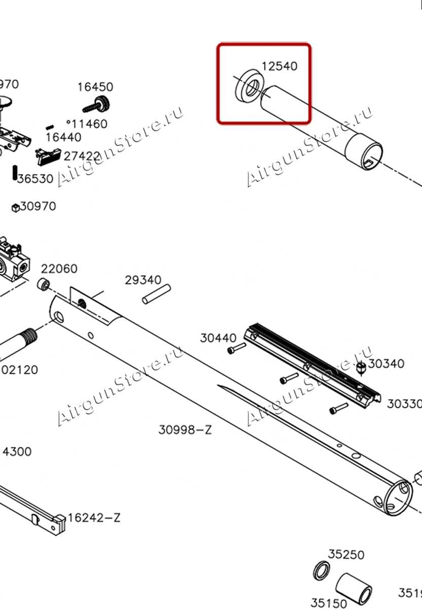 gamo whisper parts diagram