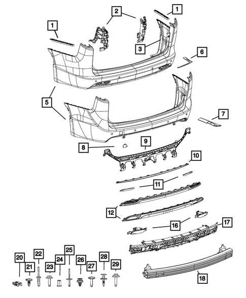 chrysler pacifica parts diagram