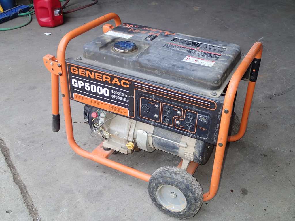 generac gp5000 parts diagram