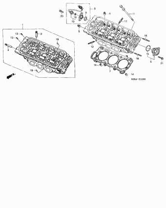 honda odyssey engine parts diagram