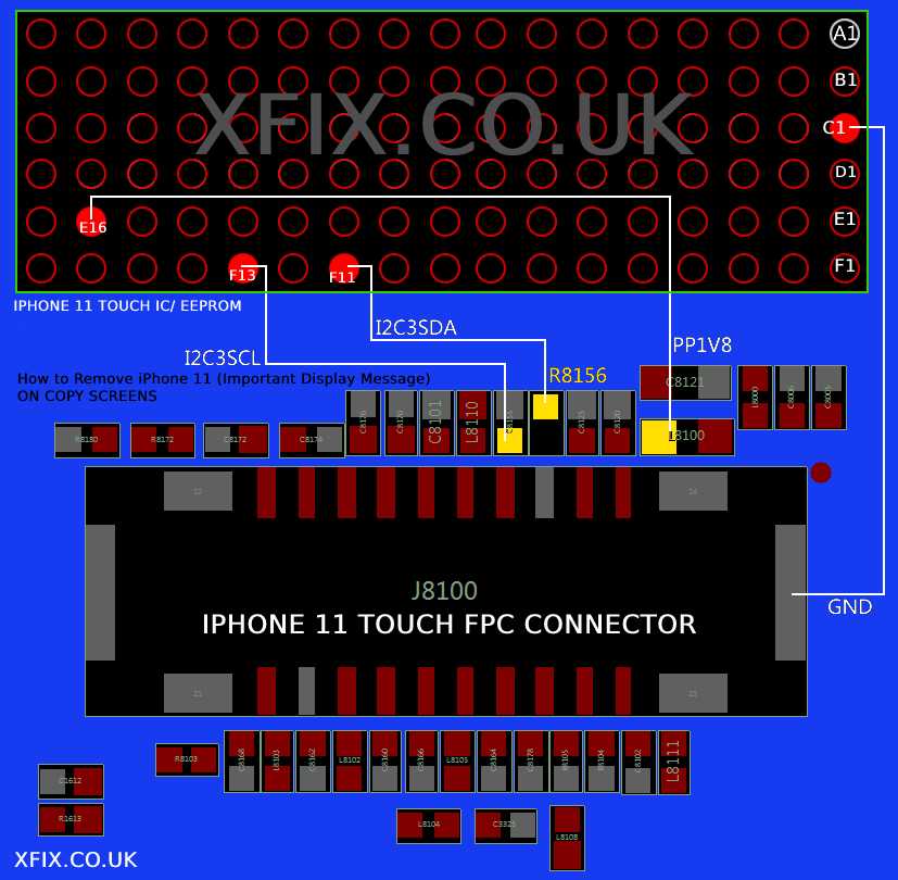 iphone 11 pro parts diagram