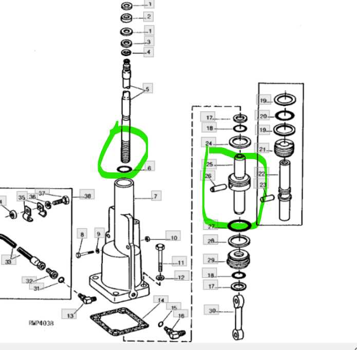 john deere 1020 parts diagram