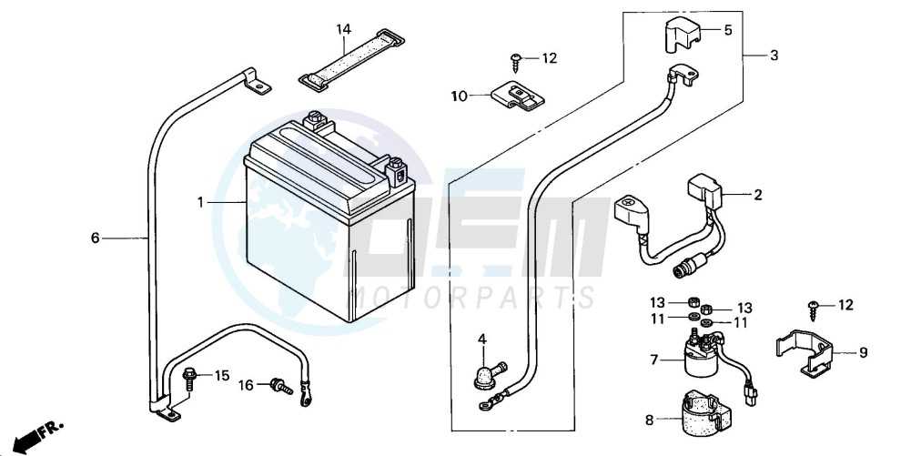 2002 honda rancher 350 parts diagram