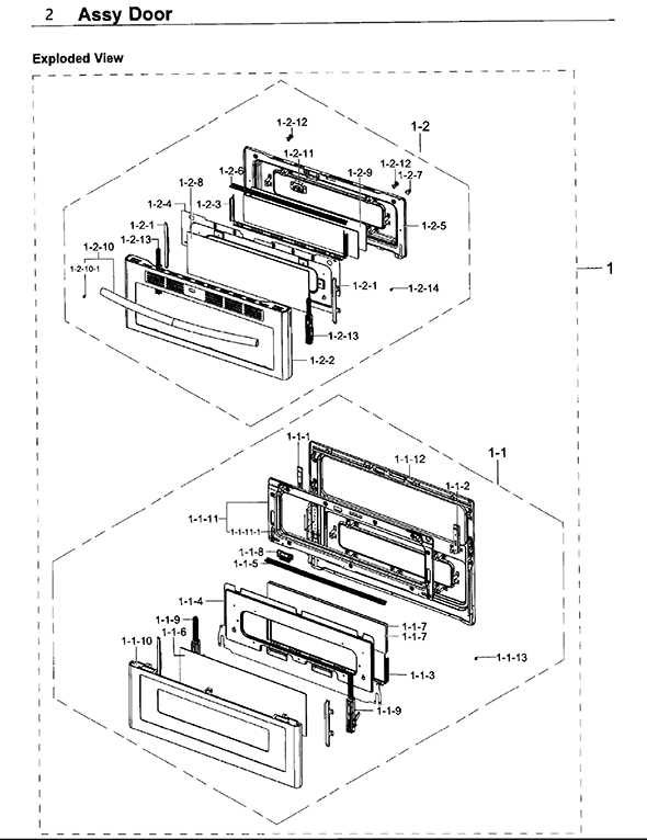 samsung ne58h9970ws parts diagram