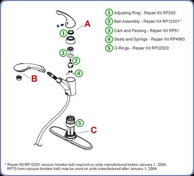 outdoor spigot parts diagram