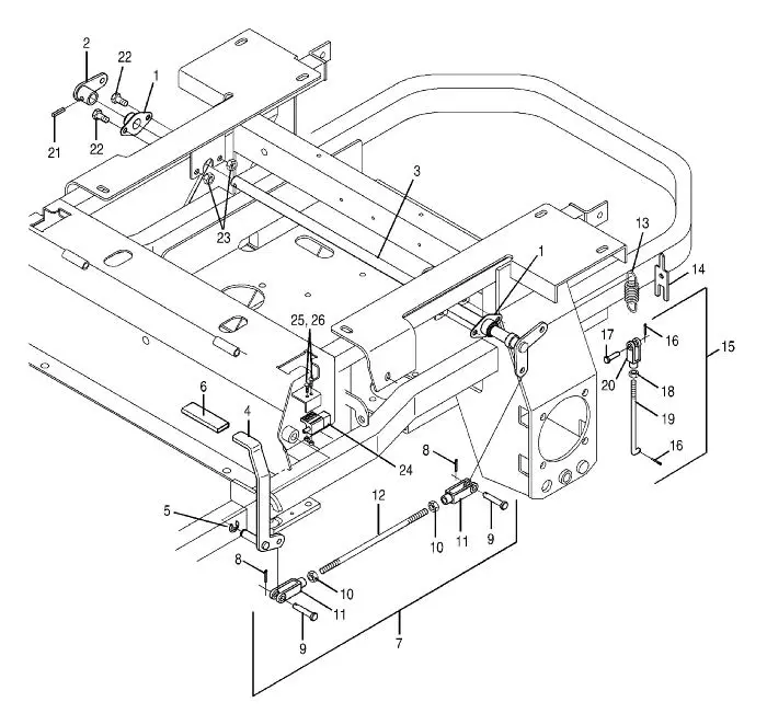 bush hog m2561 parts diagram