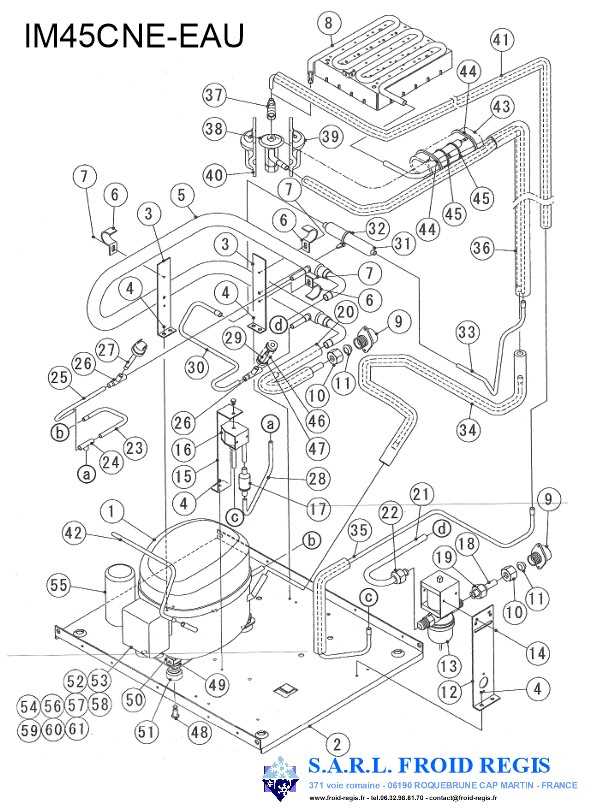 hoshizaki ice machine parts diagram