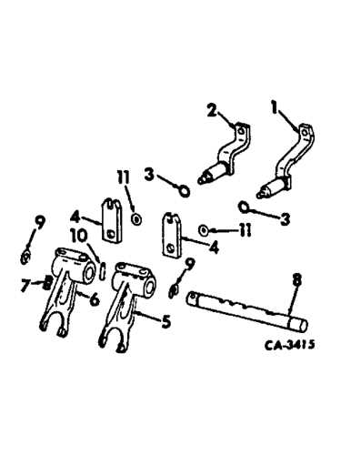 international 574 tractor parts diagram