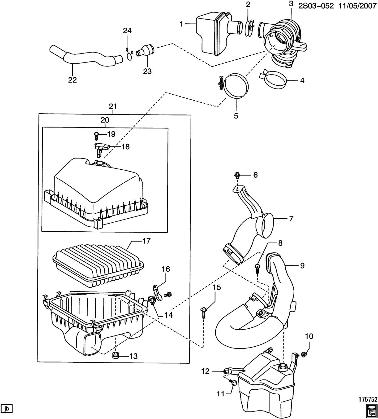 pontiac vibe body parts diagram