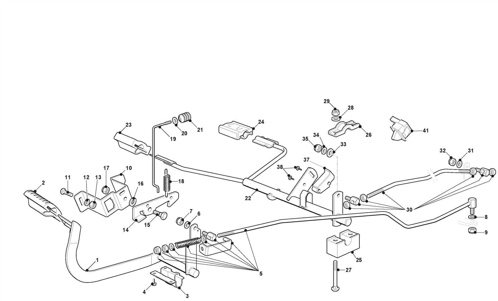 stiga mower parts diagram