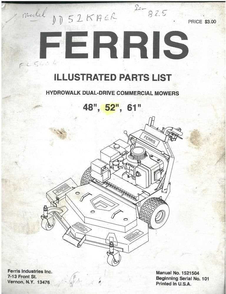 ferris parts diagram