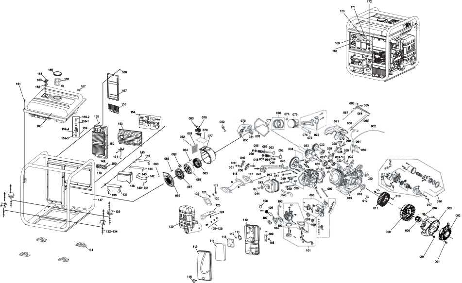 generac 4000exl parts diagram