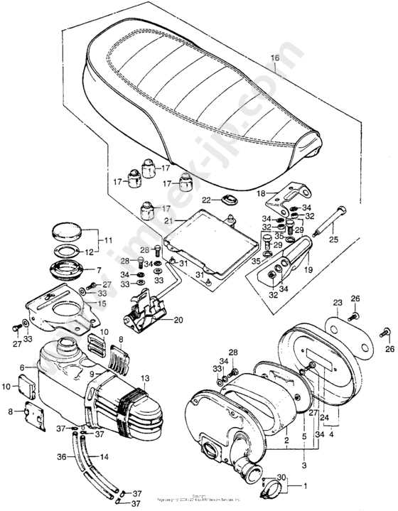 honda st90 parts diagram