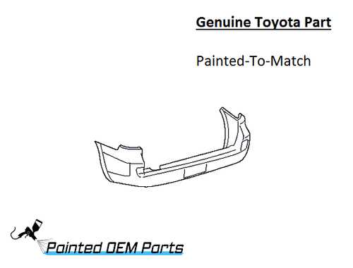 toyota tacoma front bumper parts diagram