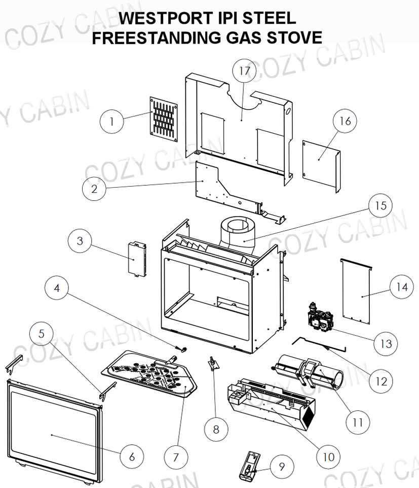 heatilator parts diagram