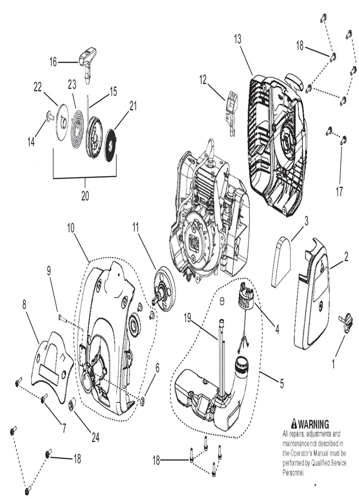 husqvarna 125r parts diagram