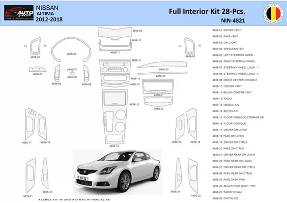 2018 nissan altima parts diagram